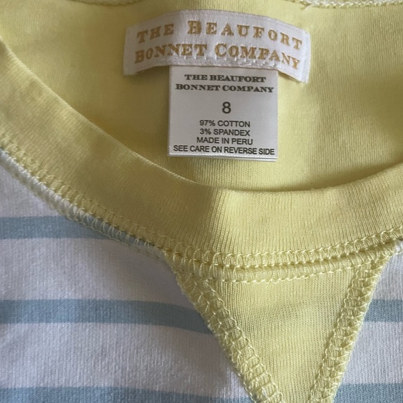 The Beaufort Bonnet Company Cassidy Crewneck Striped Top - Picture 8 of 8